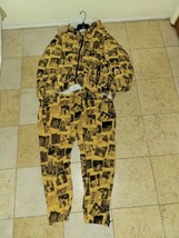 Lacoste x Polaroid Collaboration Jacket &amp; Pants Yellow Sz  XL Unisex  - £96.92 GBP