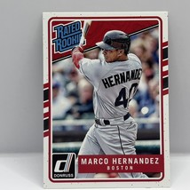 2017 Panini Chronicles Baseball Donruss Marco Hernandez Base #219 Boston Red Sox - $1.97