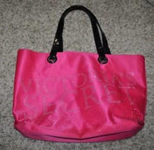 Victorias Secret Weekender Bag Pink Embellished Large Bag Tote Beach  - £8.50 GBP