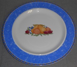 Dansk FIANCE FRUITS - BLUE - PATTERN Chop Plate or Platter - $49.49