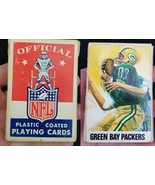 Vintage Green Bay Packers Official NFL playing cards 50s 60s Stancraft C... - $19.99