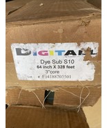 64" Dye-Sublimation Paper Rolls 328 Ft Long Dye-Sub In Stock - $187.11