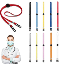 10 Pack Adjustable Length Face Mask &amp; Glasses Lanyard, Anti-lost With Cl... - $8.59