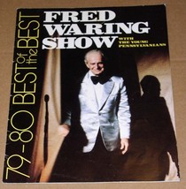 Fred Waring Concert Tour Program Vintage 1979-80 Best Of The Best - £31.96 GBP