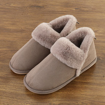 Women&#39;s Cozy Closed Slippers with Warm Fleece Lining,  Suede House Shoes with An - £21.38 GBP