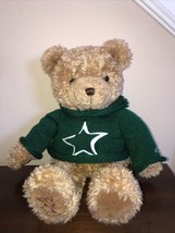 VTG Gund Hope Millenium 2000 Plush 26&quot; Teddy Bear Green Hoodie Limited Kaufmanns - £10.02 GBP