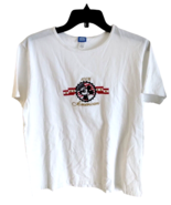 Vintage Disney Mickey Mouse American Flag T Shirt 100% American Women&#39;s ... - $32.31 CAD
