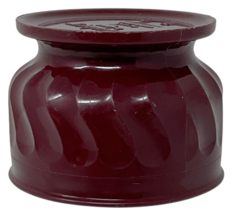 Turnbury Dinex Cranberry 9 Oz. Melamine Pedestal Bowl #3200 USA image 5