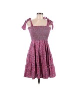 Xirena Lori Dress in Pink Purple Floral Size Large - $101.11 CAD