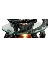 Ebros Brand Set of 2 Saucer Glash Dish Replacement Part for Electric Oil... - $285.40 MXN