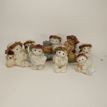 Lot of 8 Dreamsicles Dog, Pet, Teddy  Angel Figurines Cast Art PDK4H - $16.00