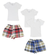 Infant T-shirts And Boxer Shorts - $22.23