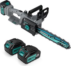 20V Brushles Cordless Chainsaw 12-Inch Lightweight Battery, Branch Pruning - £88.83 GBP