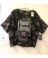 Disney Haunted Mansion Gargoyle  T Shirt  Tie Dye Crop Top L Her Universe - €26,52 EUR