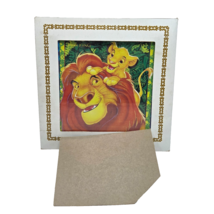 VINTAGE 1990&#39;s DISNEY THE LION KING 6 x 6 CARNIVAL PRIZE GLASS PICTURE I... - $354.15 MXN