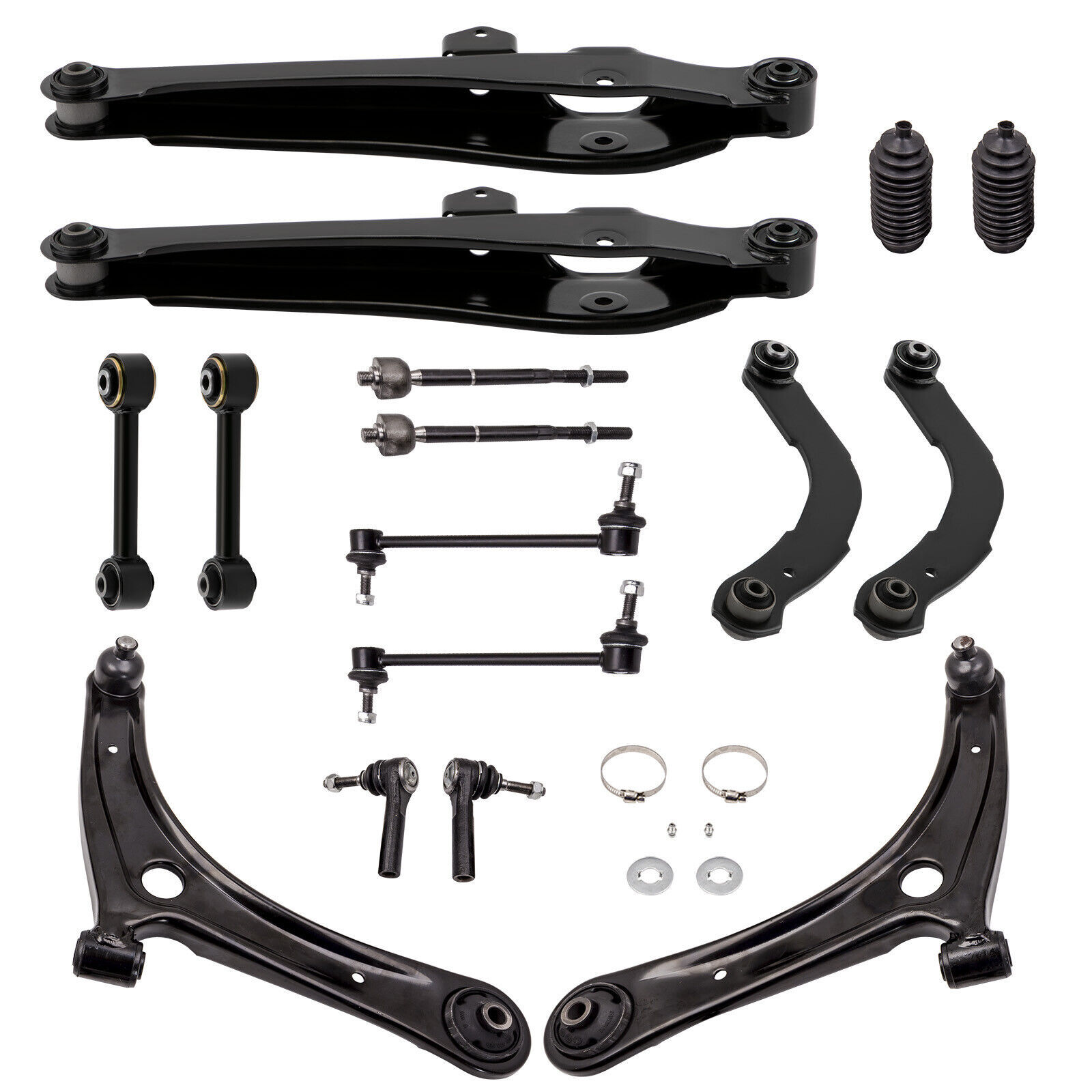 Front Rear Upper Lower Control Arm Lateral Arm for Jeep Compass Patriot Caliber