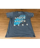 Sauce Hockey Men’s Blue T-Shirt - Medium - $3.50