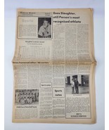 Enos Slaughter Home Town Newspaper The Courier Times Centennial Roxboro ... - £22.31 GBP