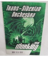 TSO TRANS-SIBERIAN ORCHESTRA - 2018 ORIGINAL CONCERT TOUR BACKSTAGE PASS... - $10.00