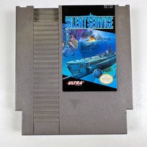 Vtg 1985 Silent Service Nintendo NES Ultra Games NES-IV-USA Made in Japa... - £5.67 GBP