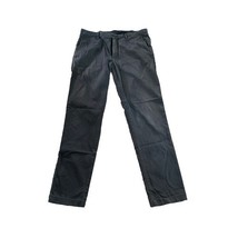 Theory Zaine_B Clifton  Navy Chino Pants Mens 33x32 Cotton  Casual Flat ... - $25.00