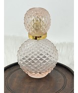 Vintage 70’s Pink Clear Hobnail Glass Refillable Spray-On Bottle 5” - $42.47 CAD