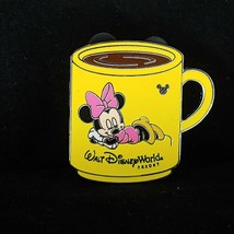 WDW - Cast Lanyard Collection 4 - Coffee Mugs -Minnie Mouse Disney Pin 4... - £6.29 GBP