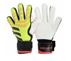 Adidas Predator Match Fingersave Goalkeeper Gloves Men&#39;s Soccer Gloves I... - $64.71