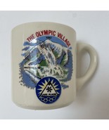 Olympic Village Winter Games Lake Placid 1980 Ceramic Coffee Mug New York - $11.65