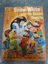 SNOW WHITE And The Seven Dwarfs ~ Vintage Childrens Rand McNally Junior ... - $3.95