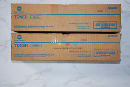 Lot Of 2 New OEM Konica Minolta Bizhub 363,423 Black Toners TN414 (A202030) - $69.30