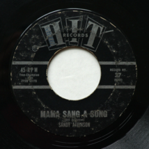 Sandy Atkinson/Yhe Chellows - Mama Sang A Song/Big Girls Don&#39;t Cry 45 Vi... - £6.96 GBP