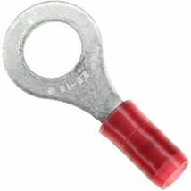 20 pack 320571 amp terminal ring tongue 22-18 awg type 1/4 stud red insu... - $98.92 MXN