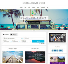 [NEW DESIGN] * TRAVEL VACATION * store website business for sale AUTO CO... - £71.17 GBP