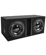 NEW SKAR AUDIO EVL-2X12D4 - DUAL 12&quot; 5000W VENTED LOADED SUB BOX ENCLOSU... - $835.99