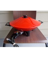 Vintage MCM Wear-Ever  Electric Wok  Non-stick Surface Made in USA tested - $950.15 MXN