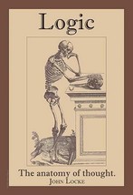 Logic - The Anatomy of Thought by John Locke - Art Print - £17.30 GBP+