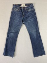 Levis 527 Jeans Mens 31x32 Blue Denim Low Rise Bootcut WhiskerTag 32x32 * - £23.15 GBP
