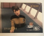 Star Trek The Next Generation Trading Card Season 4 #395 Brent Spinner - £1.38 GBP