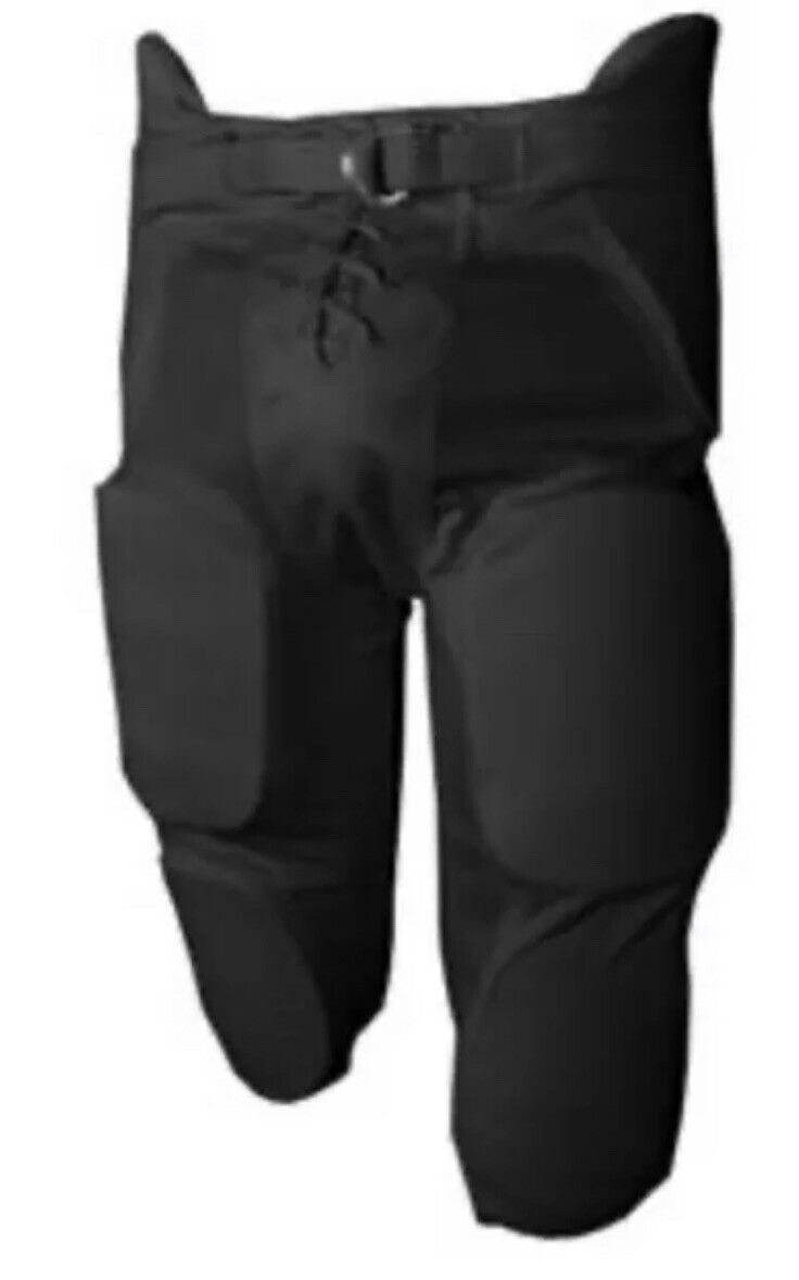 All-Star FBP1AP Adult XSmall Black Integrated All N One football pant-NE... - $34.53