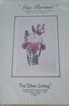 The Silver Lining SL 38 Gay Parasol Cross Stitch Pattern Floral - £7.43 GBP