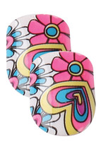 Cala x2 Little Miss Pre-Glued Nail Set in Pink/Blue Flowers &amp; Hearts (87... - $9.90