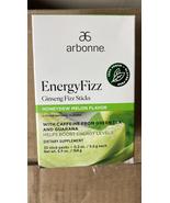 Arbonne Ginseng Fizz Sticks HONEYDEW MELON Flavor - 30 Servings - $54.99