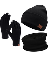 Winter Beanie Hat Scarf Touchscreen Gloves Set for Men and Women, Beanie... - $562.90 MXN