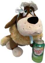 Disney Store NANA Plush Animal Peter Pan Brown Dog with Bonnet Cute Nanna Doggie - £21.50 GBP