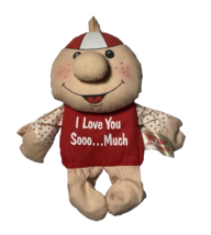Russ Wilbur and Friends I Love You Sooo Much Plush bean bag doll vtg - £12.14 GBP