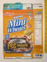 Empty Cereal Box Kellogg&#39;s 2006 Frosted Mini-Wheats  19 oz  [Z3A2d] - £7.42 GBP