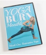 NEW - Yoga Burn Monthly Month One: Restorative Yoga DVD Set - £13.92 GBP