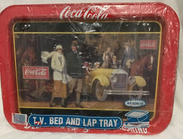 New In Plastic Vtg 1987 Coca Cola Drink Company TV Bed And Lap Tray Folding Legs - £76.29 GBP