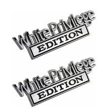 2Pcs Premium Metal Vehicle Emblem Badge - 3D Decorative Sticker Decal fo... - £7.69 GBP